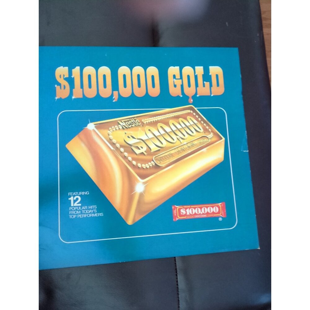 Vinyl record $100,000 gold